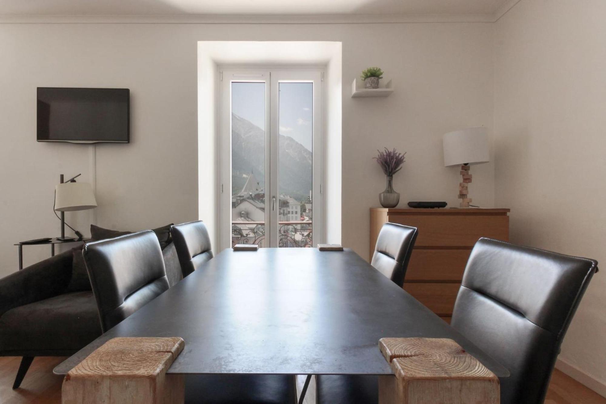 Nook 42 - The Loft - Central 2Br W/ Balcony Views Chamonix Mont Blanc Exterior foto