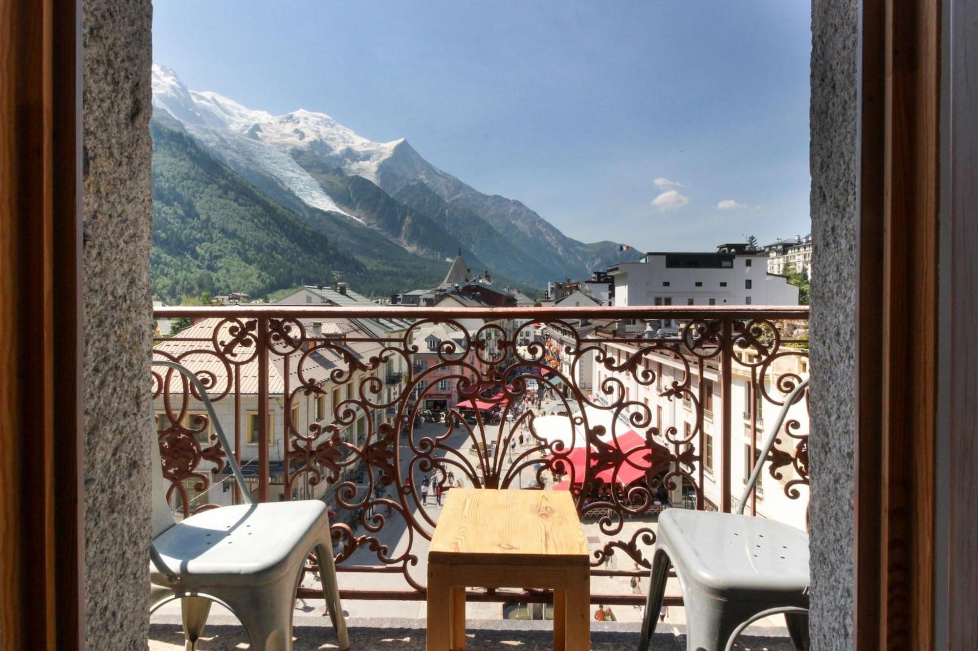 Nook 42 - The Loft - Central 2Br W/ Balcony Views Chamonix Mont Blanc Exterior foto